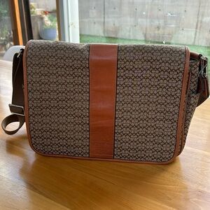 Coach messengers diaper bag